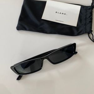 Skinny Cat Eye Sunglasses